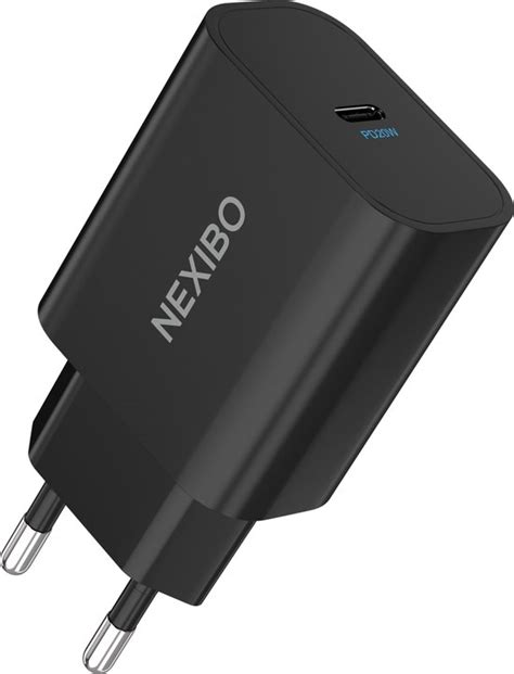 Nexibo Usb C Adapter W Snellader Oplader Geschikt Voor Iphone