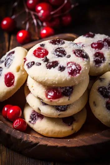 Christmas Maraschino Cherry Shortbread Cookies That Oven Feelin