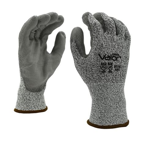 Cordova 3711G Valor Salt Pepper 13 Gauge HPPE Shell Gloves Gray