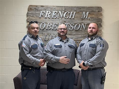 The French M. Robertson... - TDCJ - French Robertson Unit