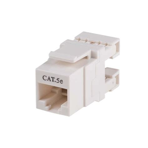 DYNAMIX Cat5e Keystone RJ45 Jack for 110 Face Plate. T568A/T568B Wirin ...