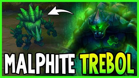 SKIN De MALPHITE TREBOL League Of Legends YouTube