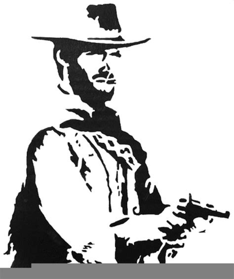 John Wayne Stencil