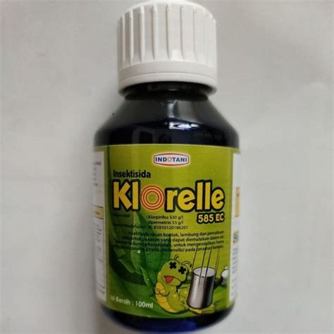 Jual Klorelle 585EC 100 Ml 2 Kekuatan Bahan Aktif Sama Dengan Dursban