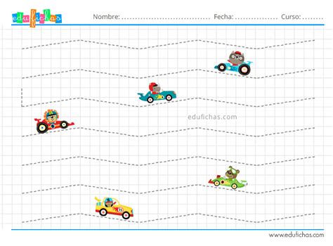 Trazos Para Preescolar Ejercicios De Grafomotricidad Para Niños