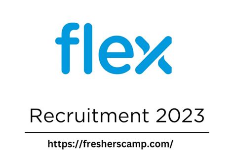 Flex Off Campus Hiring Analyst Chennai Fresherscamp