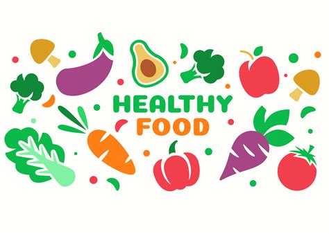 Healthy Food Vector 366430 Vector Art at Vecteezy