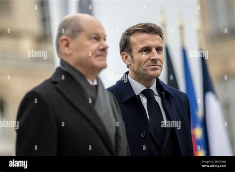 Paris France Nd Janvier Le Pr Sident Fran Ais Emmanuel Macron