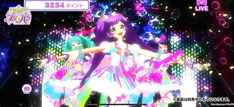 スマートフォン向けアプリ「アイドルランドプリパラ」プレイ画面のイメージ。 「アイドルランドプリパラ」明日リリース、伊達朱里紗＆飯田里穂が