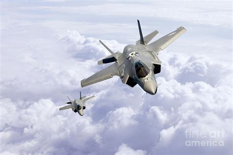 F35 Lightning II Digital Art by J Biggadike