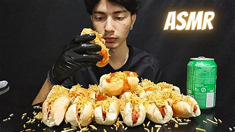 Asmr Comida Comendo V Rios Mini Cachorro Quente Sprite Mukbang