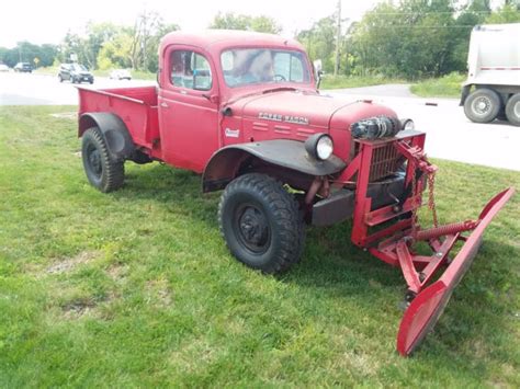 1950 Dodge Power Wagon Runs And Drives Very Rare Low Reserve