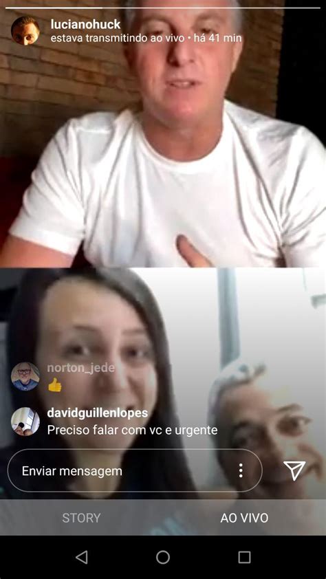 Luciano Huck Entra Ao Vivo Para O Pa S E Ex E Globo Em Esc Ndalo