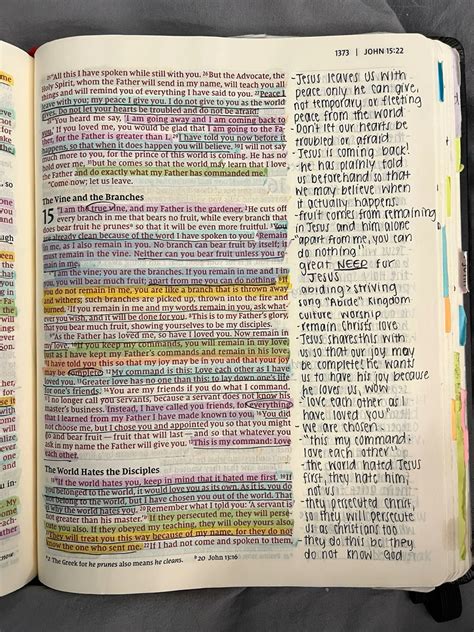 Colorful Bible Study Notes