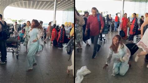 Mumbai Airport Dance Video Sparks Outrage Calls For Action