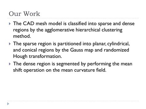 Ppt Cad Mesh Model Segmentation By Clustering Powerpoint Presentation