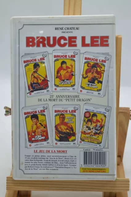 VHS CASSETTE K7 Bruce Lee Le Jeu de la mort René chateau Version