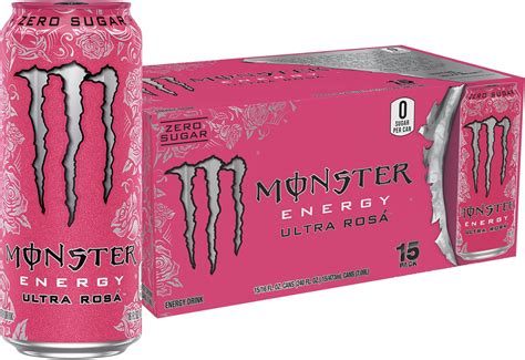 Pink Monster Energy Logo