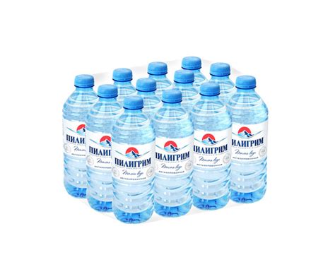 Вода негазированная Пилигрим минеральная природная, 12 шт х 0,5 л ...