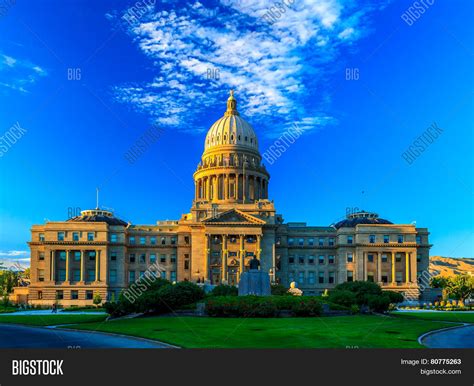 Idaho Capitol Building Image And Photo Free Trial Bigstock