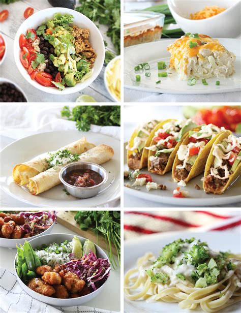 Easy Lunch & Dinner Ideas - BriGeeski