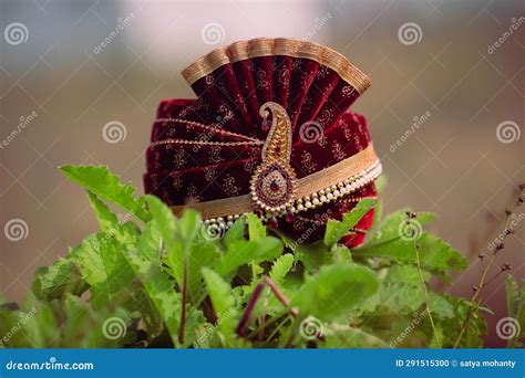 Indian Wedding Ethnic Wear Shaadi Pagdi Stock Photo - Image of wear ...