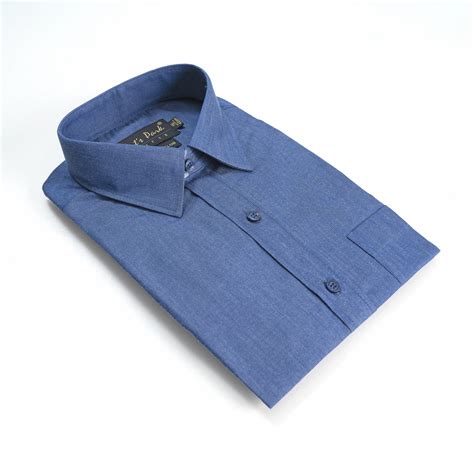 Denim Blue Formal Shirt – Gentspark