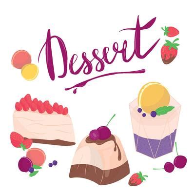 Dessert Clipart Vector Art, Icons, and Graphics for Free Download