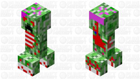 Zombie Creeper Minecraft Mob Skin