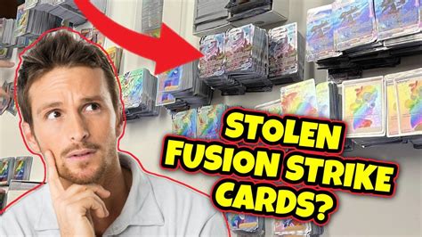 Massive Theft Of Fusion Strike Pok Mon Cards Let S Talk About It