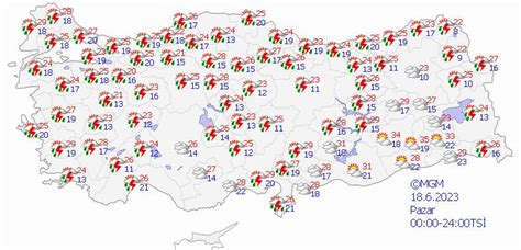 Son Dakika Meteoroloji 17 Haziran hava durumu raporunu yayımladı