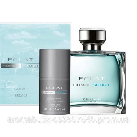 Набір Eclat Homme Sport [Еклат хом Спорт] 31236, 32497 Орифлейм ...