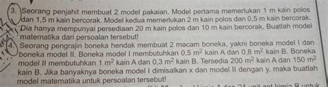 Tolong Bantu Jawab Ka Besok Mau Dikumpul Brainly Co Id