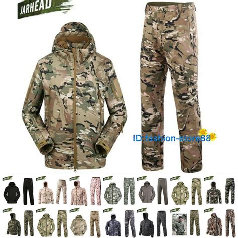 Men Shark Skin Soft Shell Coat Lurker TAD V4 Tactical Military Jacket