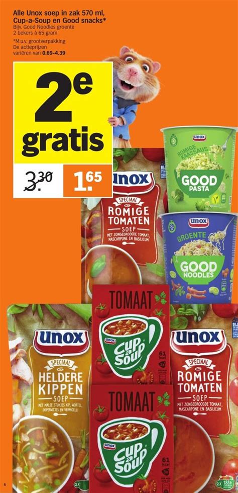 Alle Unox Soep In Zak 570 Ml Cup A Soup En Good Snacks Aanbieding Bij