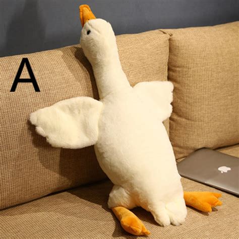 Cmhigh Quality Fluffy Duck Plush Toysoft Stuffed Etsy