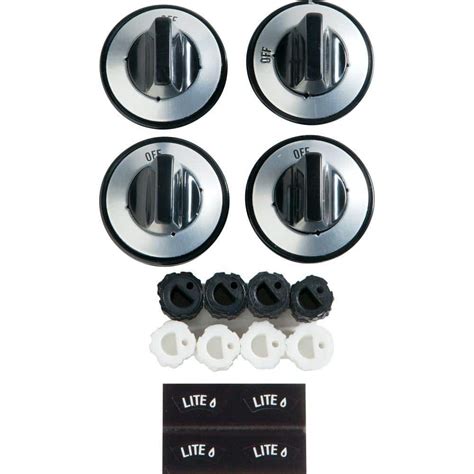 Ge Gas Range Burner Knob Kit Pm X Ds The Home Depot