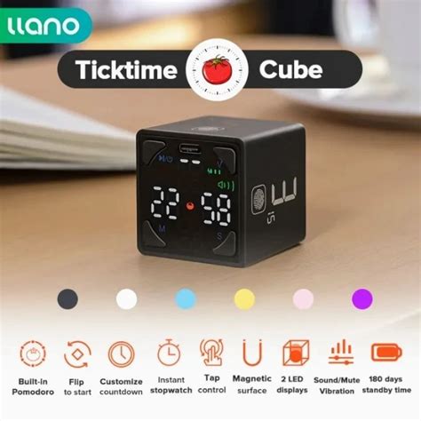 Llano Ticktime Cube Pomodoro Ng H I N T B M Gi N Ng Su T B M