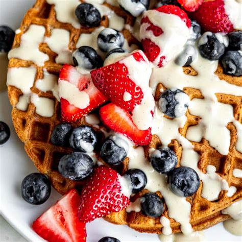 Healthy Vegan Waffles - Simple Green Smoothies