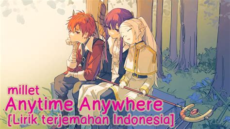 Miletsousou No Frieren Ed Anytime Anywhere Sub Indonesia Youtube