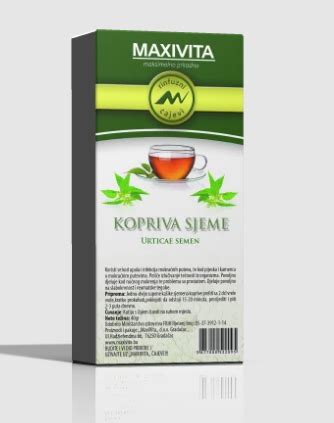 MAXIVITA Kopriva sjeme čaj 40g Protiv upale mokraćnih kanala eApoteka