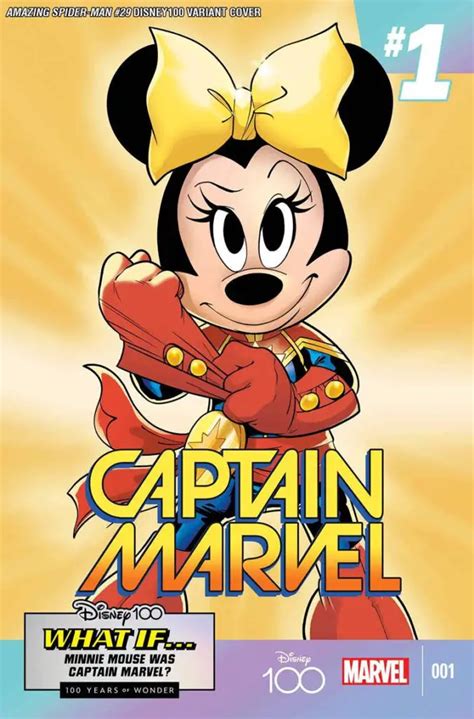 Marvel Comics Celebrates 100 Years Of Disney with Minnie Mouse And ...