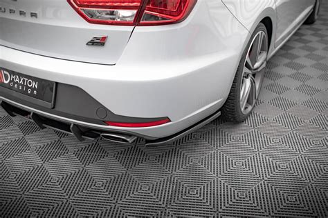 Maxton Design Seat Leon Iii St Cupra Achter Splitters V Maxton