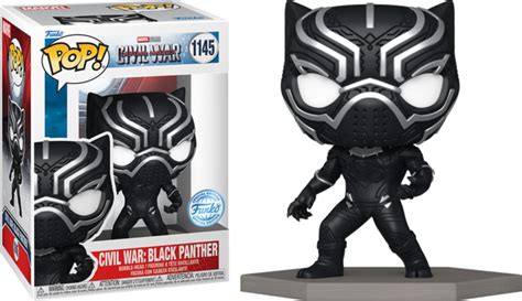 Funko Marvel Captain America Civil War Black Panther Build A