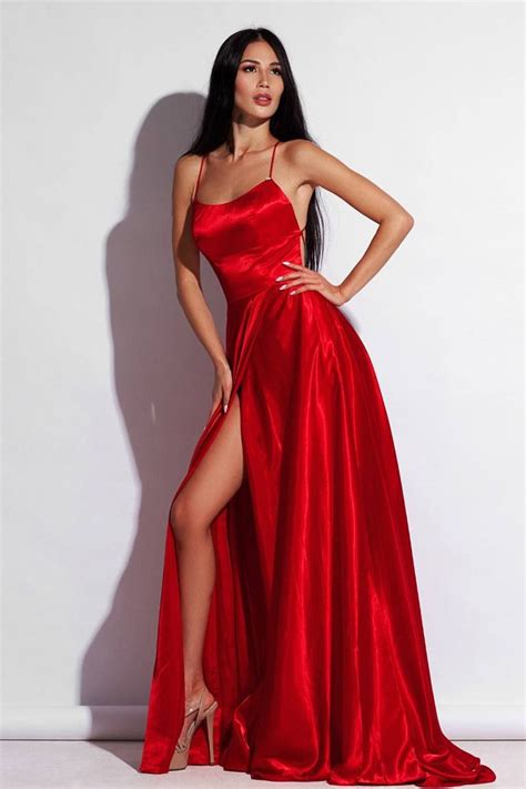 Long Red Valentines Day Dress In 2021 Day Dresses Red Valentines Day