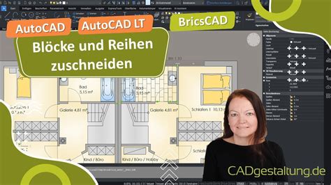 BricsCAD AutoCAD Tipp Blöcke und Anordnungen zuschneiden YouTube