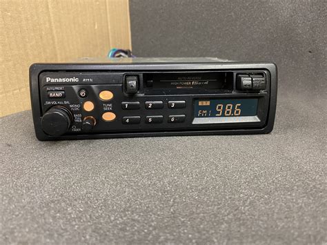 Old Classic Panasonic R111l Car Radio Cassette Player Jt Audio