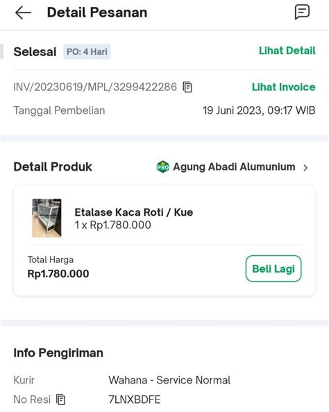 Jual Etalase Miring Display Kaca Roti Kue Donat Masih Seperti Baru On