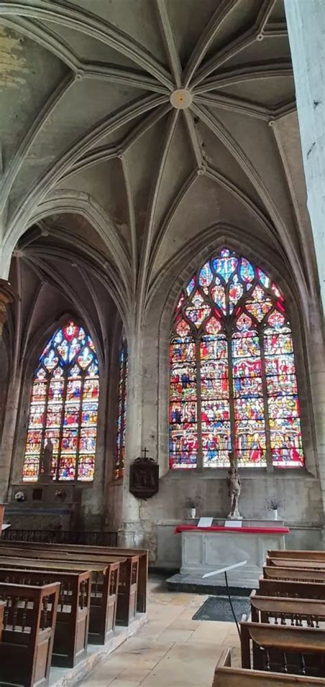 Bulles De Culture Les Vitraux De L Glise Sainte Madeleine Troyes