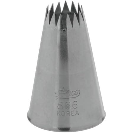 Amazon Ateco 866 French Star Pastry Tip 1 2 Opening Diameter